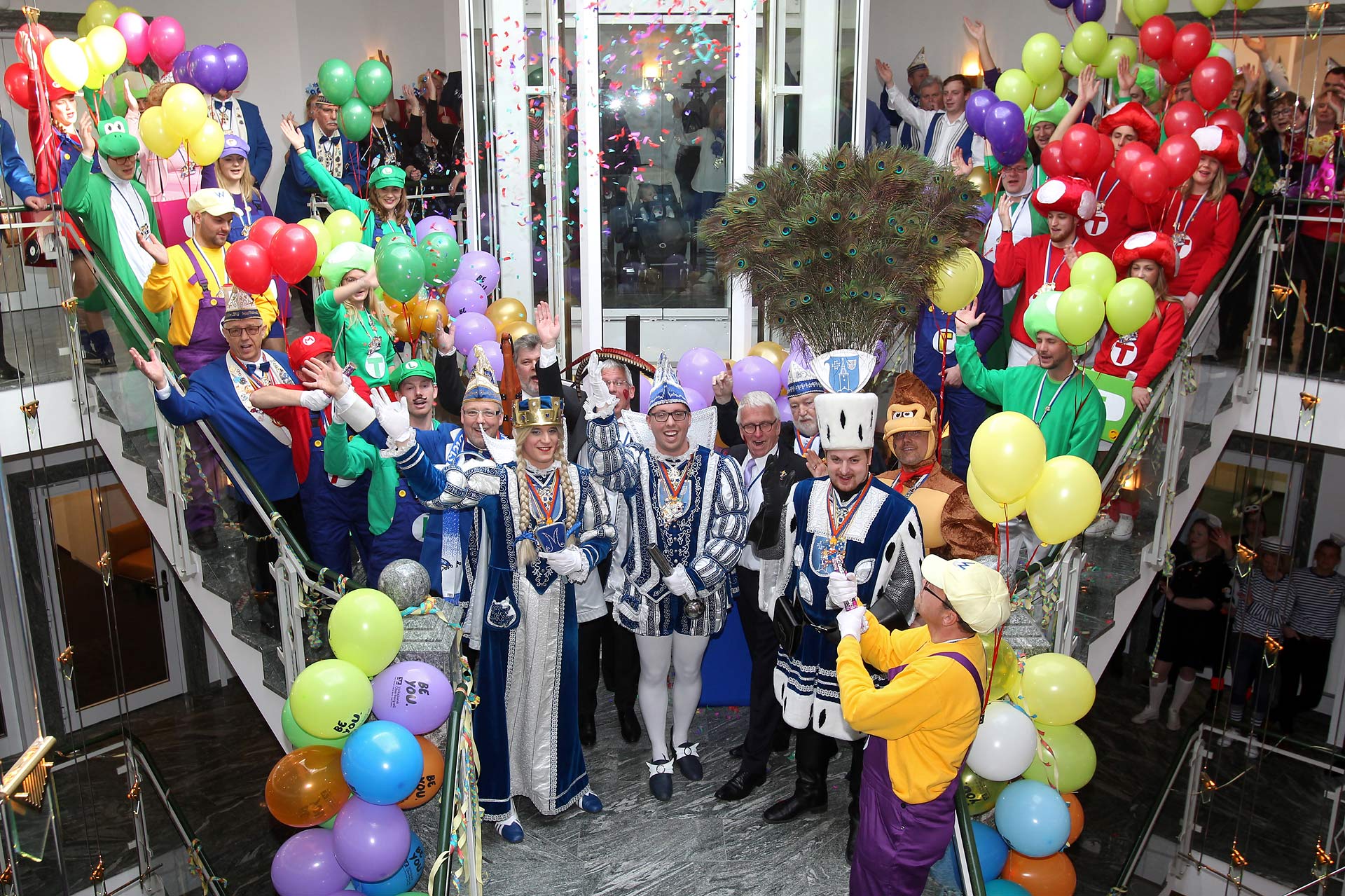 Bielsteiner Karnevalsverein in der Volksbank Oberberg