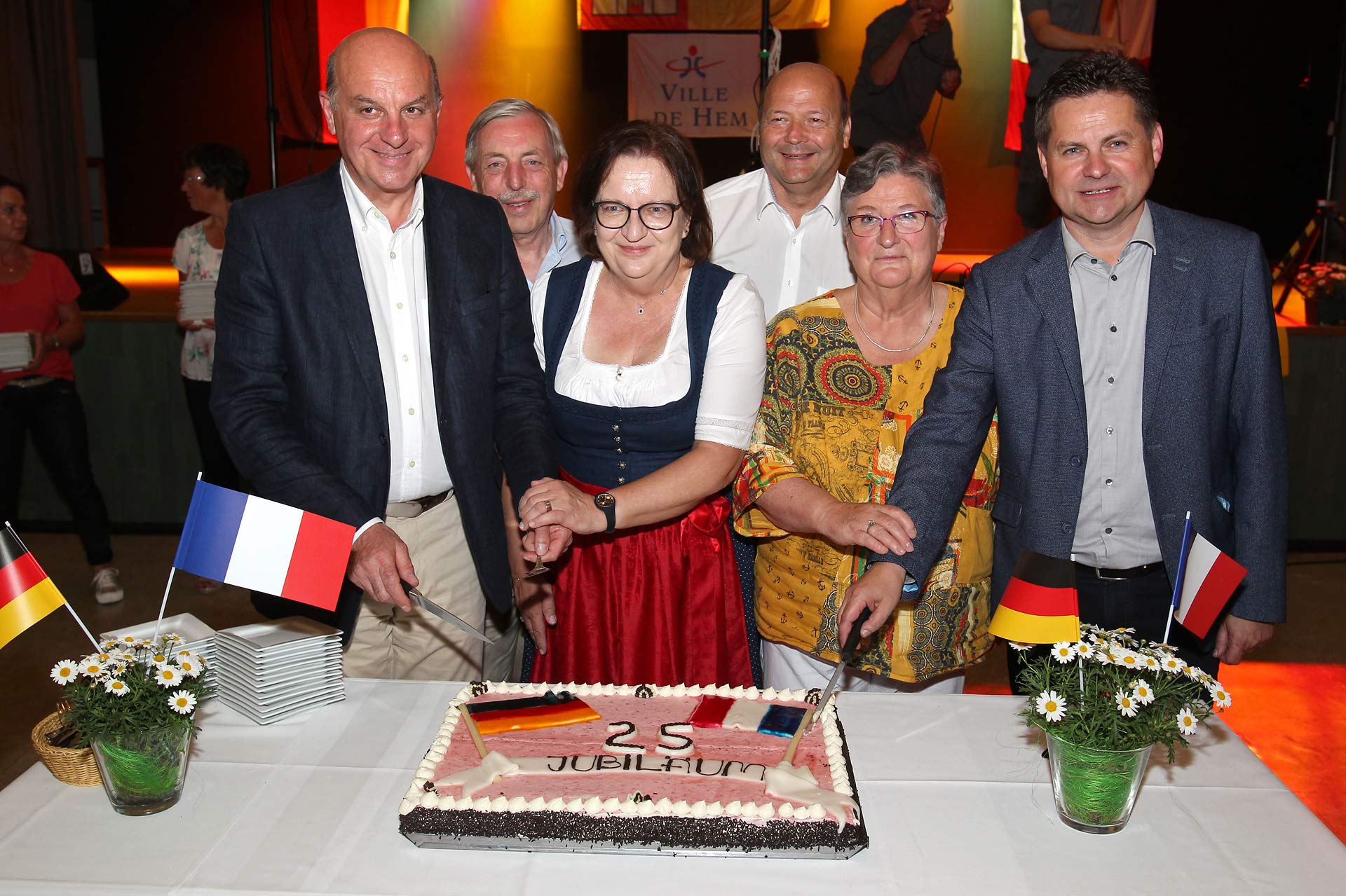 „Vive l´ amitié franco-allemande“- 25 Jahre Städtepartnerschaft Wiehl-Hem