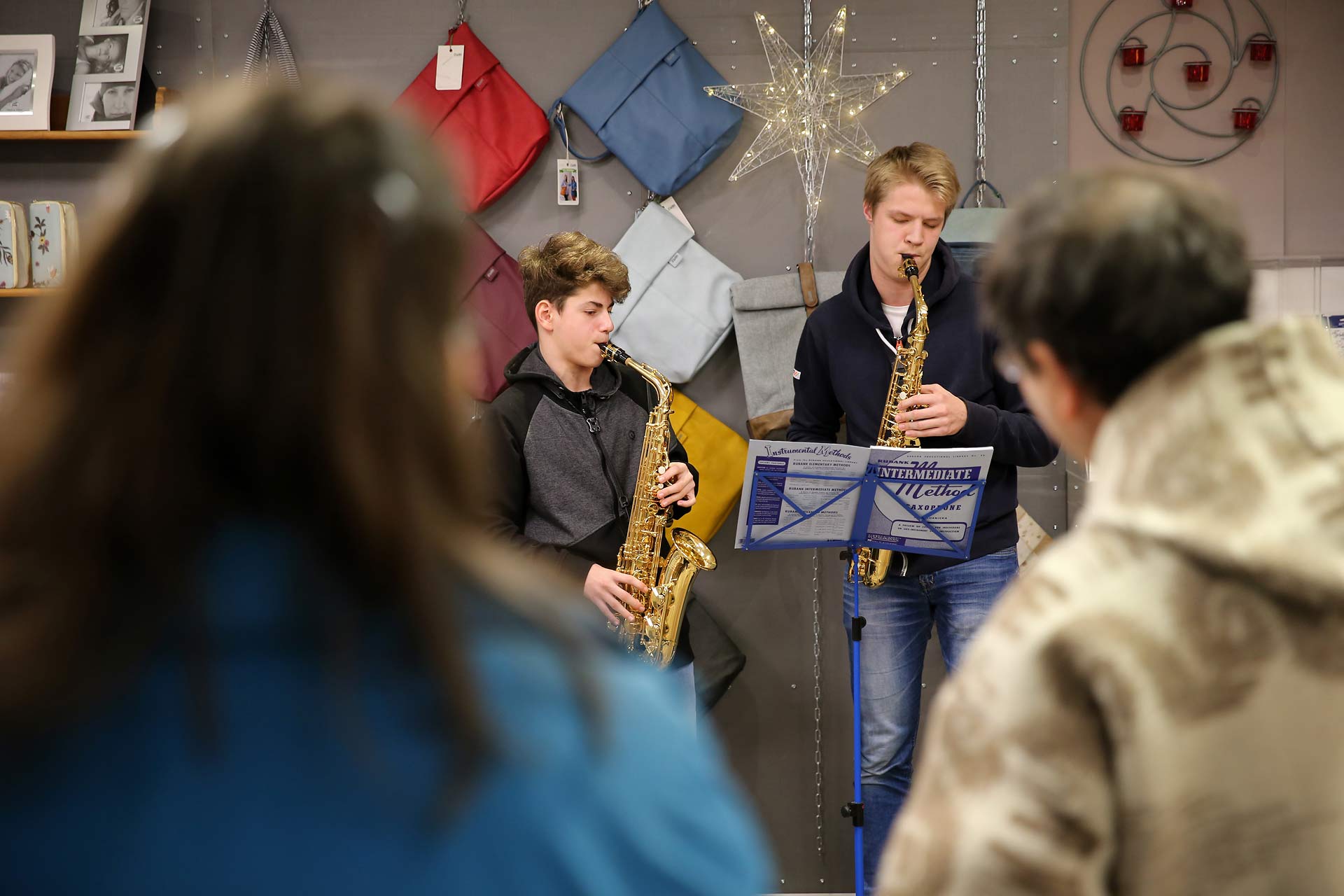 Wiehl kommt in Stimmung – mit weihnachtlichen Saxophonklängen