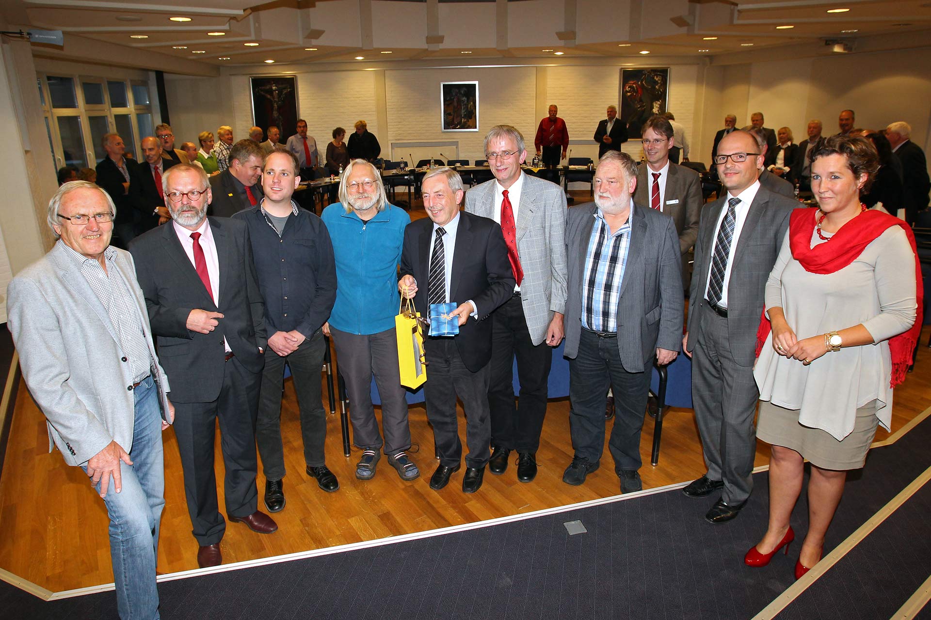 Die letzte Ratssitzung in der Amtszeit von Bürgermeister Werner Becker-Blonigen