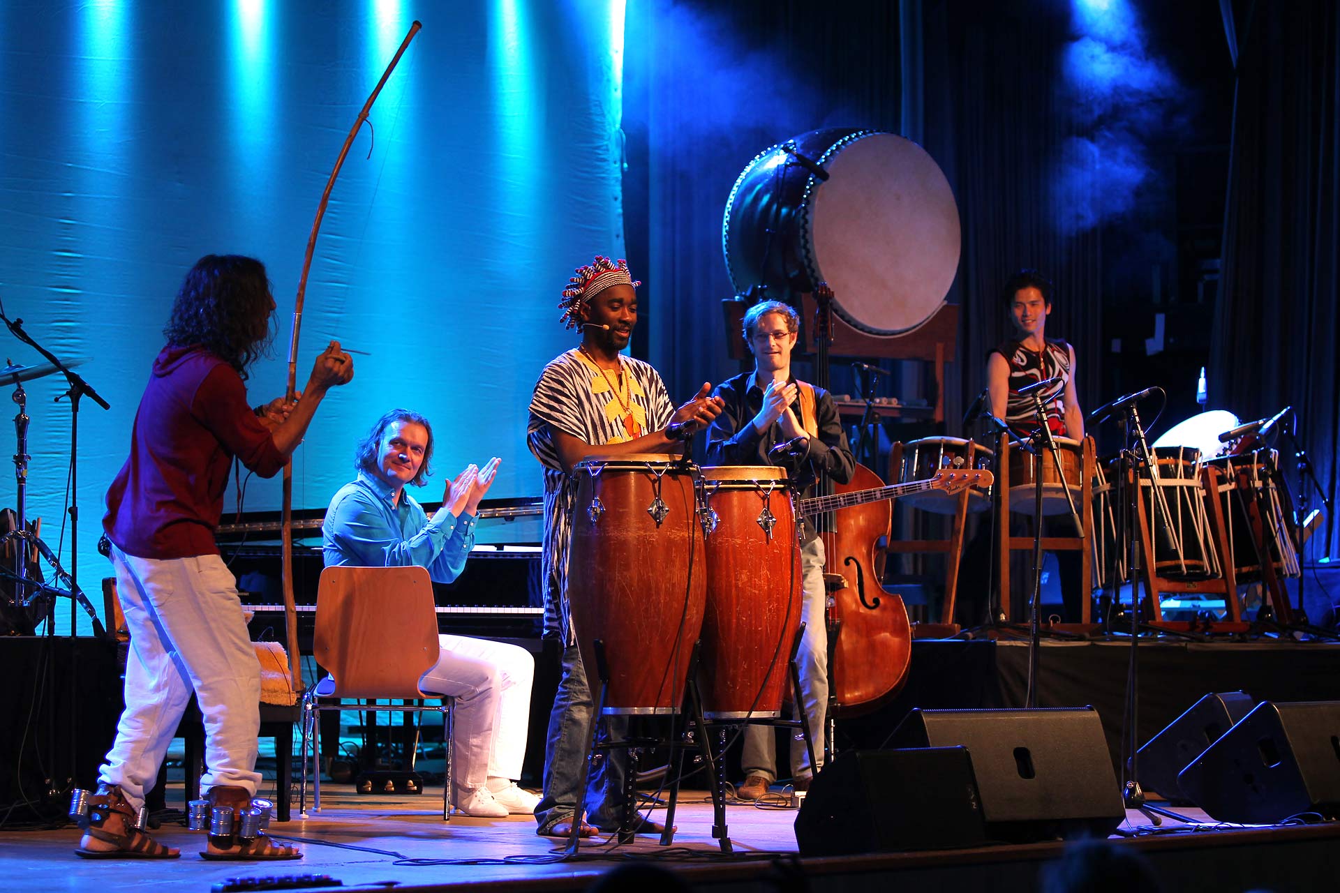 Phänomenales Musikerlebnis mit dem „World Percussion Ensemble“