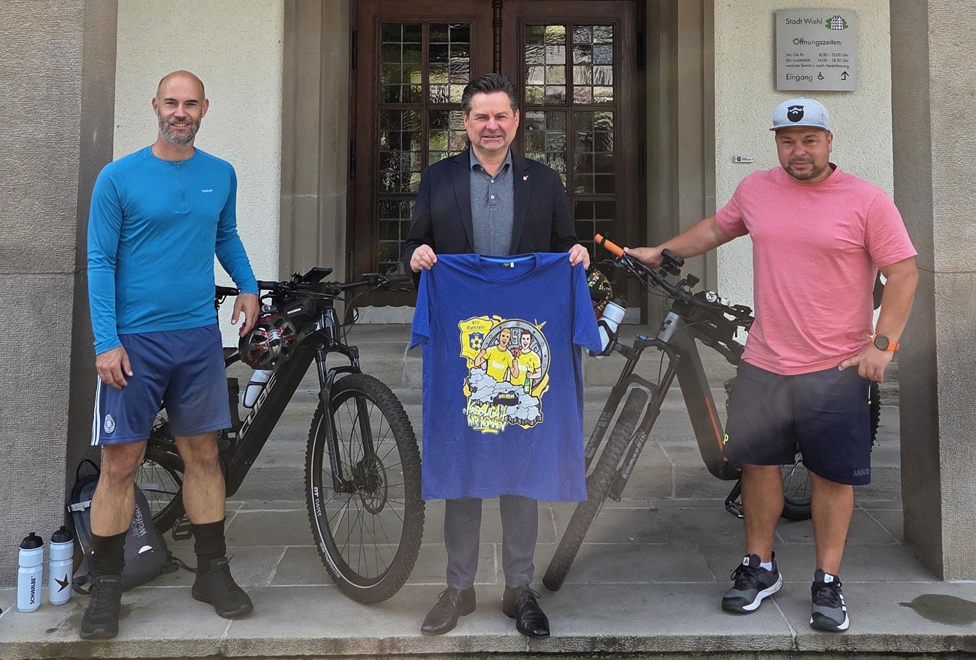 Per Rad von Wiehl nach Görlitz über die Partnerstadt Crimmitschau