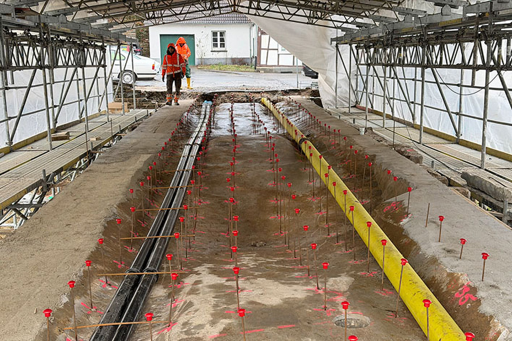 Provisorisch über die Wiehl